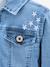 Denim jacket with embroidery Happy Girls for girl denim blue 