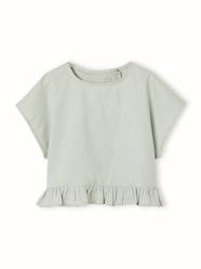 Girls-Linen Blouse for Girls