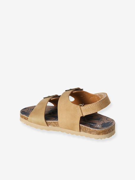 Synthetic Sandals for Boys beige 