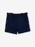 Pack of 2 Pairs of Shorts for Girls aqua green+navy blue+tangerine 