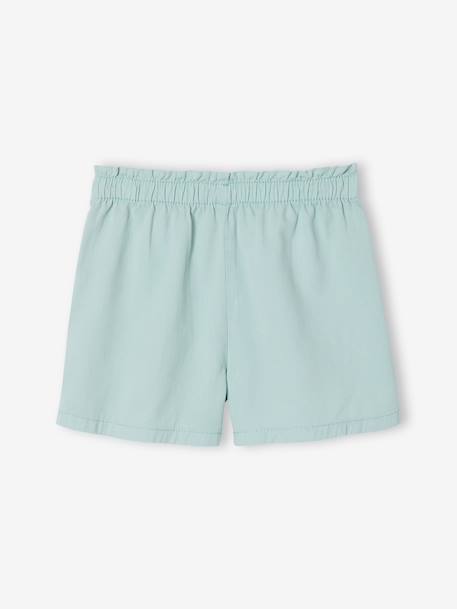 Colourful Shorts, Easy to Put On, for Girls aqua green+coral+mauve 