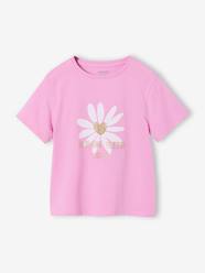 Girls-Girls' printed short-sleeved t-shirt 