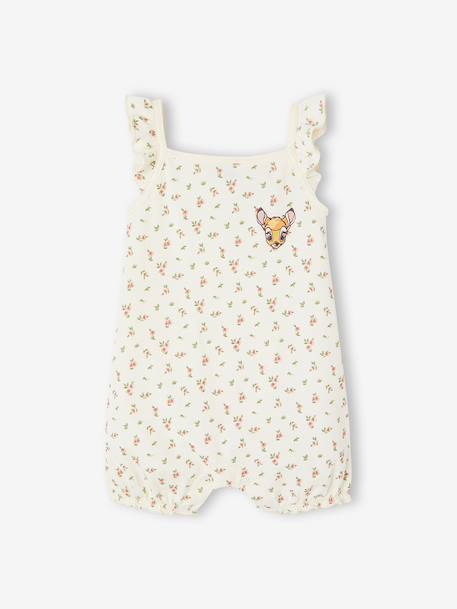 Bambi sleepsuit for baby girls ecru 