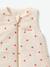 Sleeping Bag in Organic Cotton Muslin for Babies, HEART ecru 