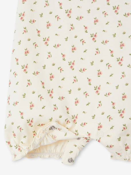 Bambi sleepsuit for baby girls ecru 