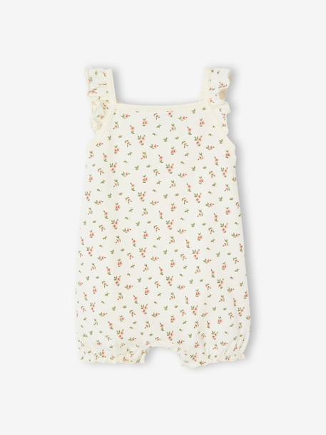 Bambi sleepsuit for baby girls ecru 