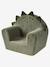 Dinosaur foam armchair - customisable green 