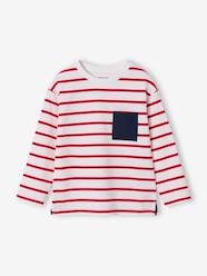 Boys- Striped Long Sleeve T-Shirt for Boys