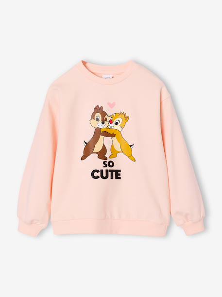 Chip 'n' Dale Sweatshirt for Girls pale pink 