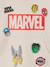 Boys' AVENGERS hooded sweatshirt marl beige 