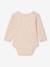 Bodysuits with long sleeves for babies with a floral print sage green 