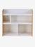 Book and toy storage unit YEL white 