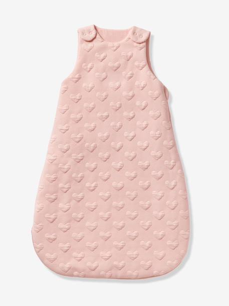 Baby Sleeping Bag, Jacquard beige+pale pink 