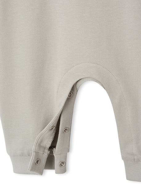 Jumpsuit with Opening on the Back, for Babies crystal blue 