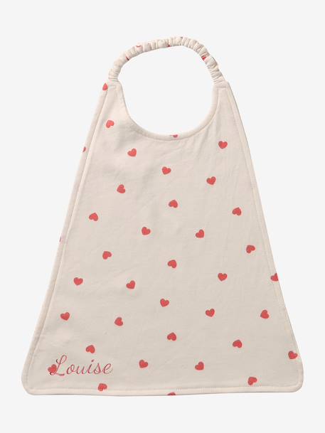Pack of 3 Large Bibs, Essentials mocha+pale pink+sage green 