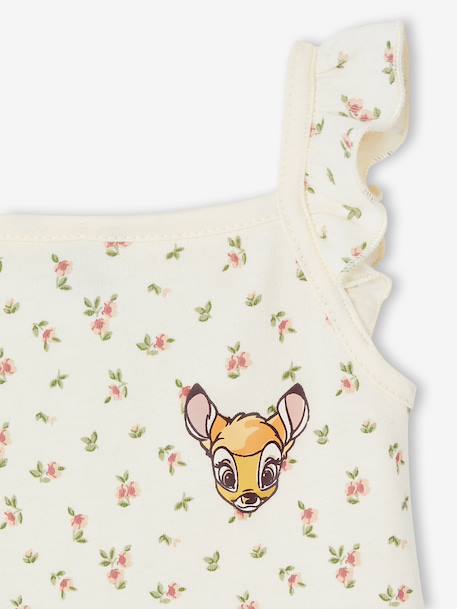 Bambi sleepsuit for baby girls ecru 