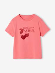 Girls-Girls' printed short-sleeved t-shirt 