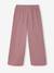 Wide-Leg Leggings with Honeycomb Effect for Girls coral+mauve+printed white+sage green 