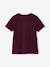 Short Sleeve T-Shirt, for Boys aubergine+Blue+Green+turquoise+white 