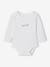 Bodysuits with long sleeves for babies with a floral print sage green 