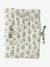 8-piece baby gift set: 1 rattle, 1 travel changing mat, 5 wipes, 1 pouch ochre+printed green+printed white 
