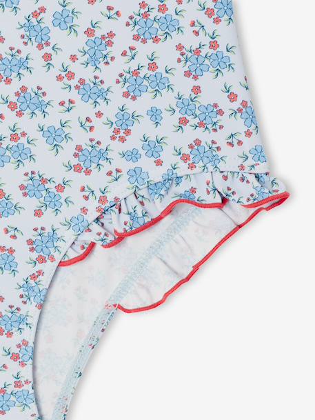 Swimsuit for Girls sky blue 