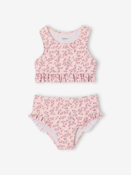 2-Piece Swimsuit for Girls pale pink 