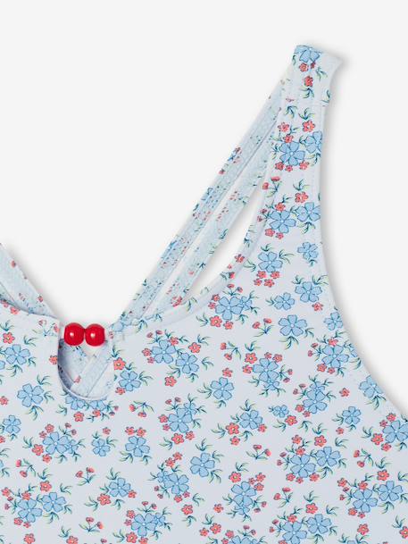 Swimsuit for Girls sky blue 