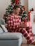 Men's Christmas capsule flannel pyjamas chequered red 
