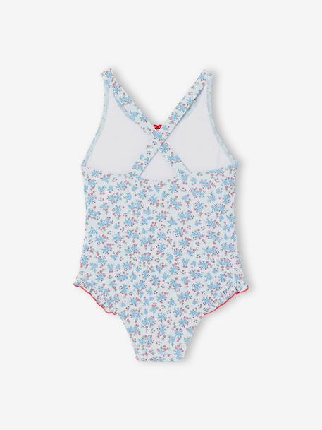 Swimsuit for Girls sky blue 