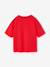 Printed boy's t-shirt English green+red 