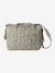 JOIOSA cotton muslin changing bag bronze+ecru+night blue+printed beige 