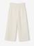 Wide-Leg Trousers in Cotton Gauze for Girls ecru 