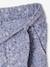 Frilled Bermuda Shorts in Cotton Gauze for Girls printed blue+printed white 