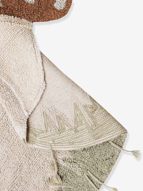 Washable mushroom rug beige 