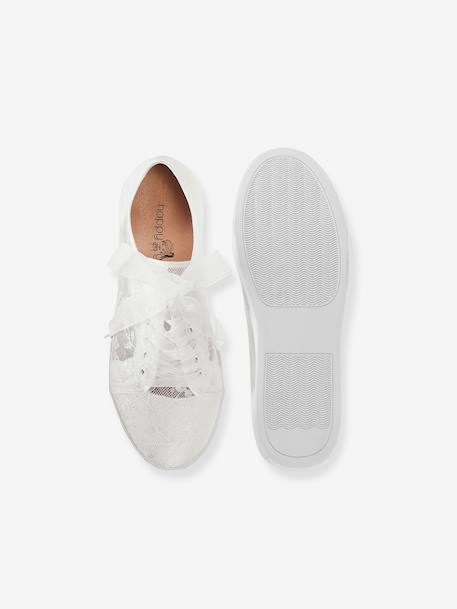 Festive trainers Happy Girls for girl white 