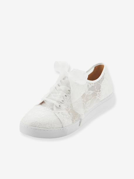 Festive trainers Happy Girls for girl white 