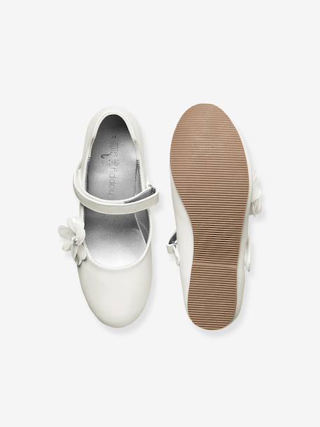 ballet pumps with flower Happy Girls for girl ecru 