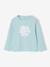Pack of 3 long-sleeved girls' fancy t-shirts anthracite+coral+ecru+grey blue+indigo+mauve+rose 