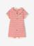 Jumpsuit for Newborns ecru+red 