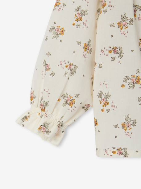 Ruffled Blouse for Babies vanilla 