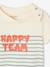 Boys' organic cotton t-shirt ecru 
