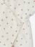 Customisable baby girl playsuit ecru 