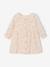 Baby girl's dress in cotton gauze ecru 