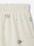 Baby sweatshirt and trouser set ecru+pale pink 