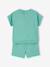 Mickey Mouse Shorts & T-Shirt Set for Babies mint green 