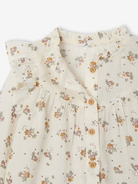 Ruffled Blouse for Babies vanilla 