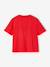Plain Basics T-Shirt for Girls apricot+red 