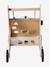 Baby Walker in FSC®100% Wood with Brakes, GREEN FOREST red+yellow 