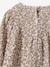 Girl's sherpa dress and cardigan set ecru 